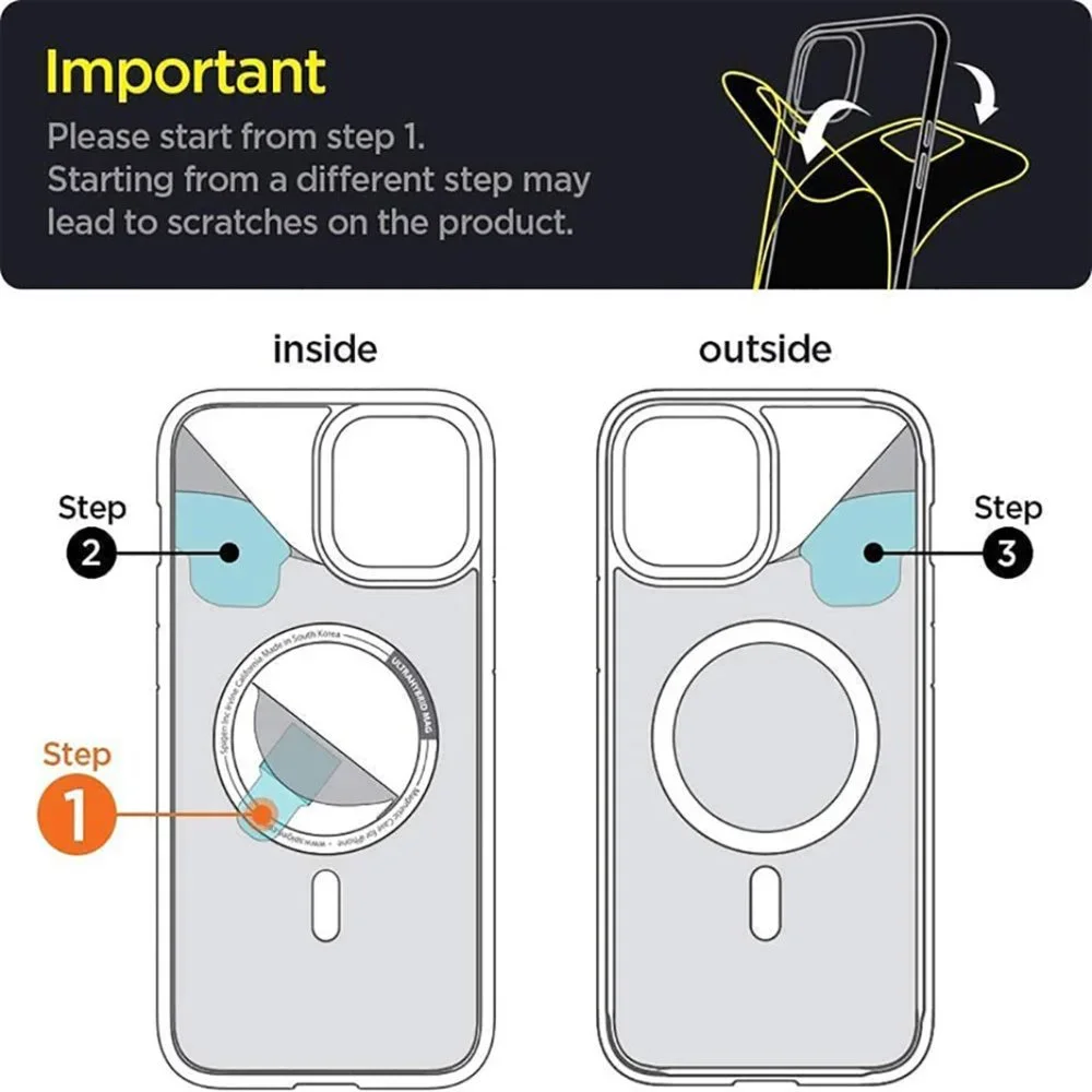 NEW iPhone 14/13/12/Plus/Pro/Max MagSafe Transparent phone case